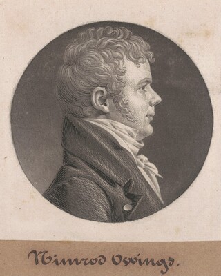 Isaac Van Bibber, Charles B. J. Févret de Saint-Mémin, c. 1803