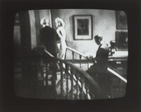 Photo from TV with Painting, Allan McCollum, 1982