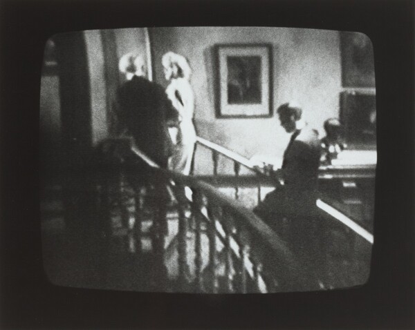 Photo from TV with Painting