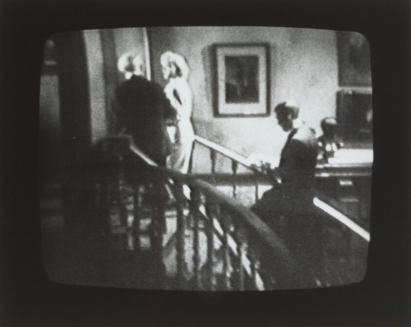 Photo from TV with Painting