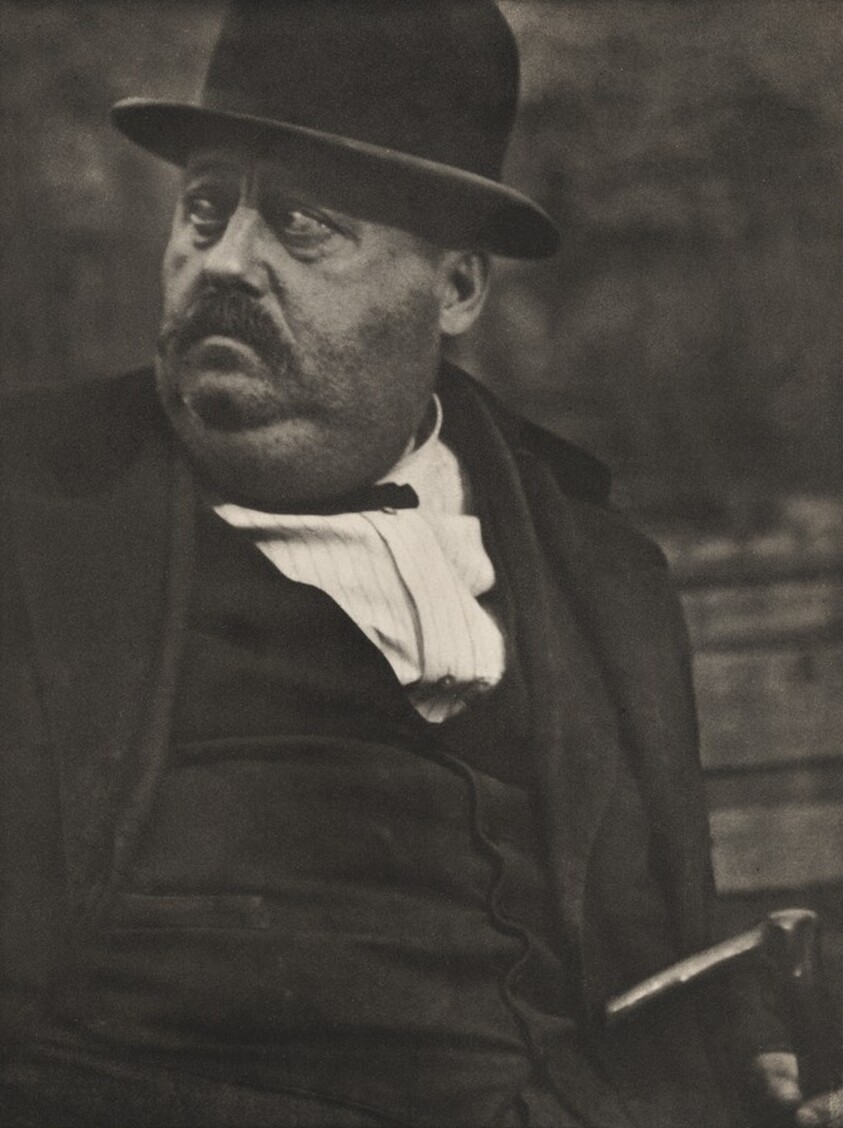 Man in a Derby, New York