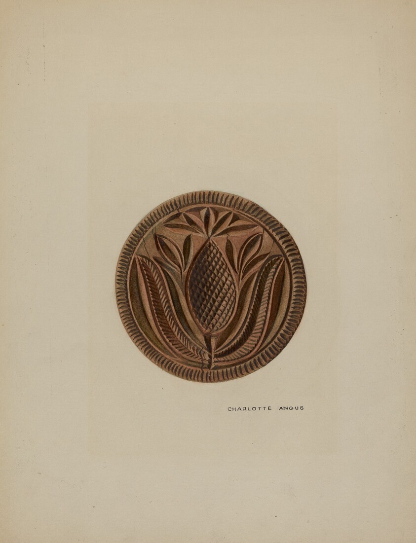 Pa. German Butter Mold