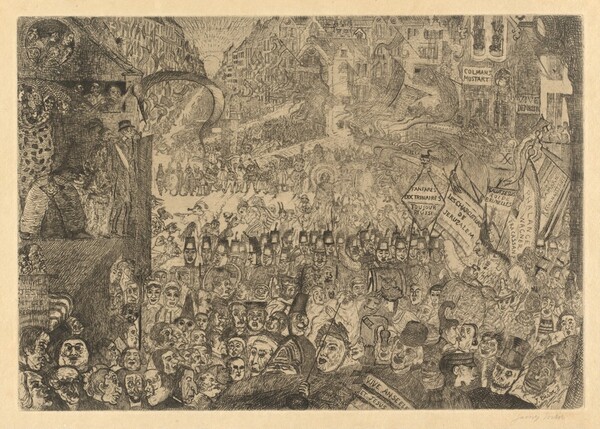 The Entry of Christ into Brussels (L'entree du Christ a Bruxelles)