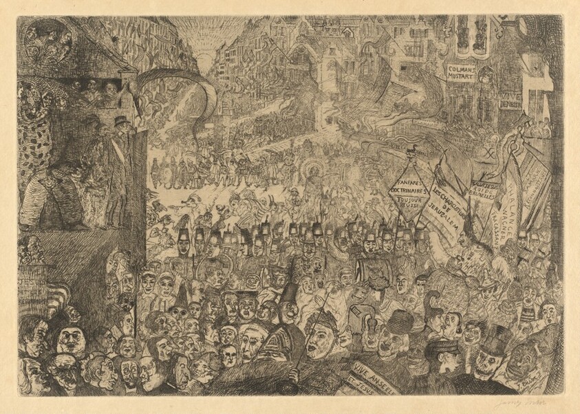 The Entry of Christ into Brussels (L'entree du Christ a Bruxelles)