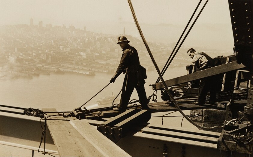 Untitled (Building the San Francisco – Oakland Bay Bridge)