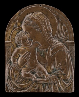 Madonna and Child before a Niche, after Donatello, mid 15th century