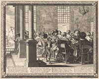 The Feast Celebrating the Return of the Prodigal Son, Abraham Bosse