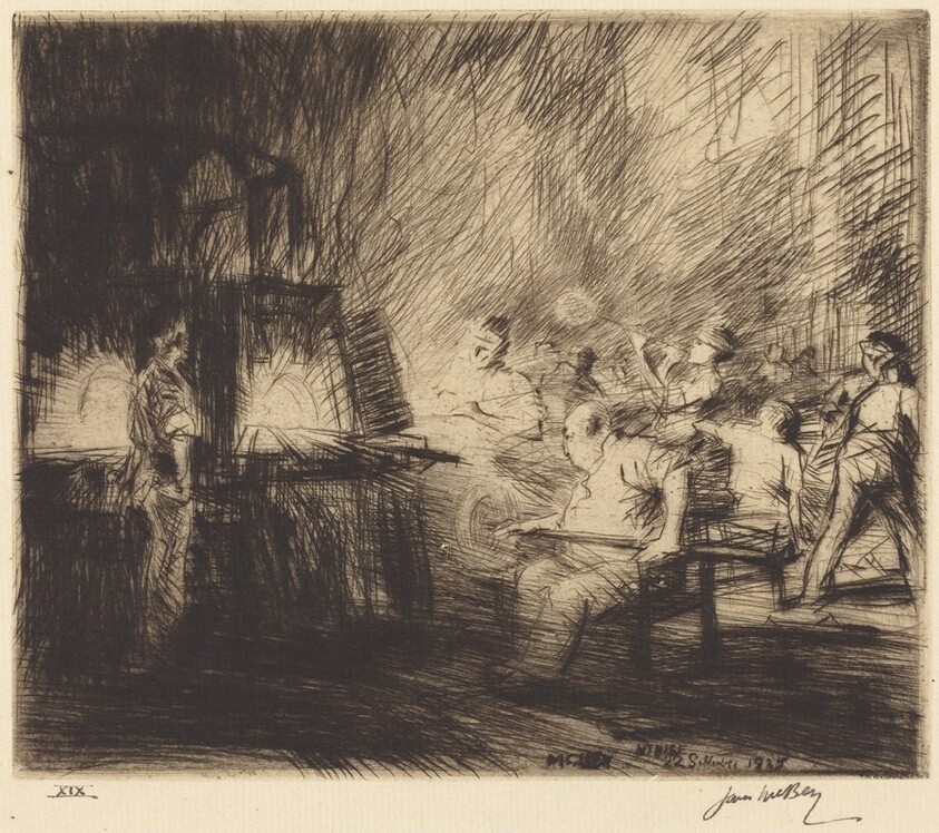 Glass Blowers, Murano