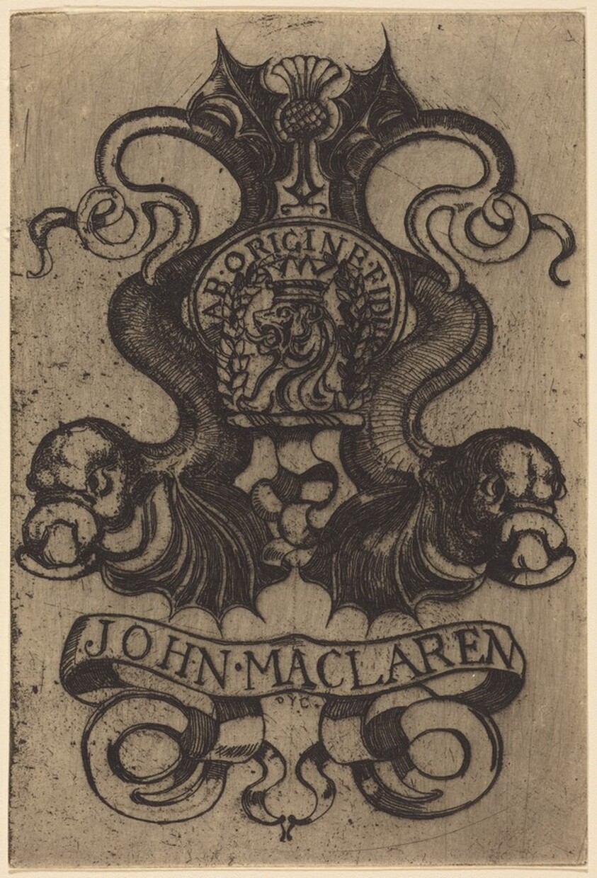 Bookplate of John Maclaren
