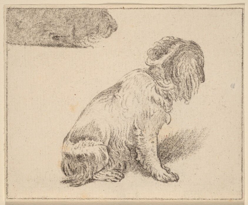 Seated Dog