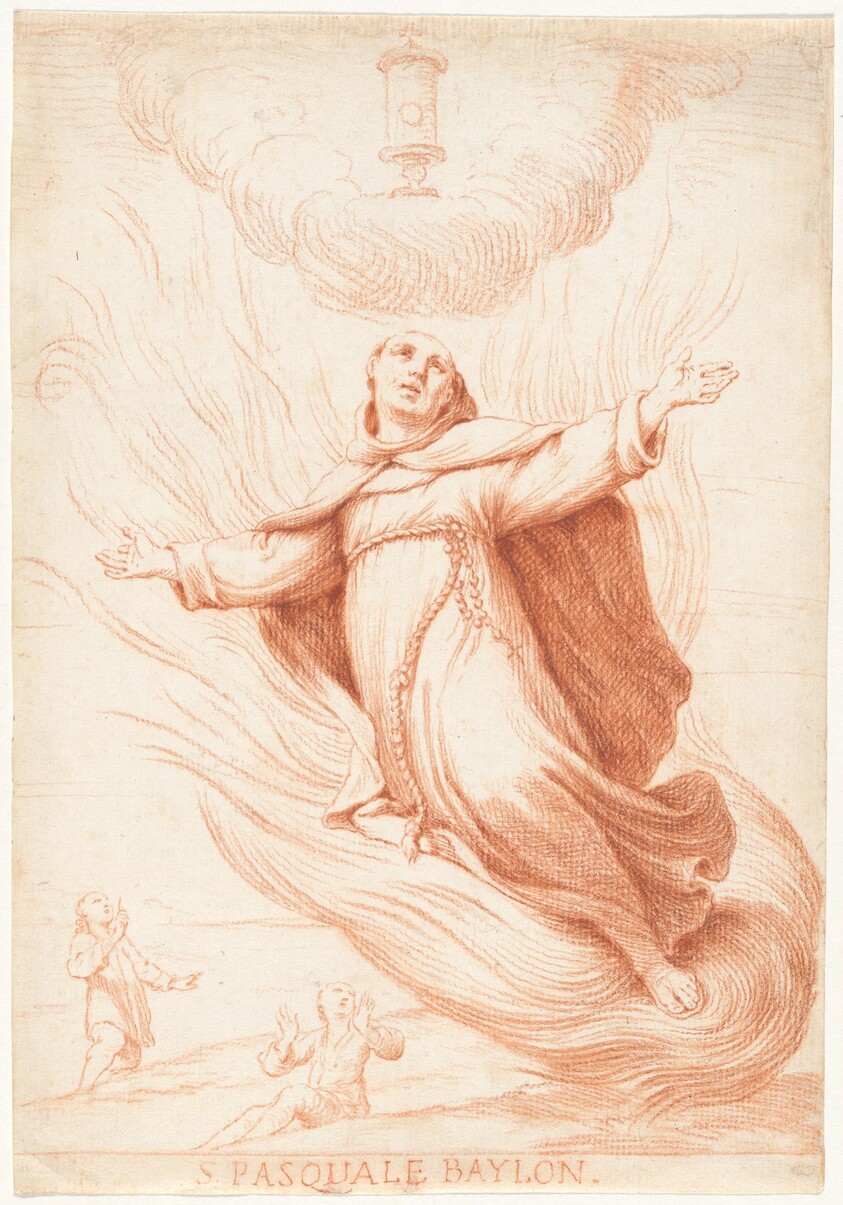 Saint Paschal Baylon in Ecstasy