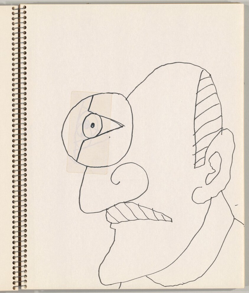 Self-Portrait in Profile