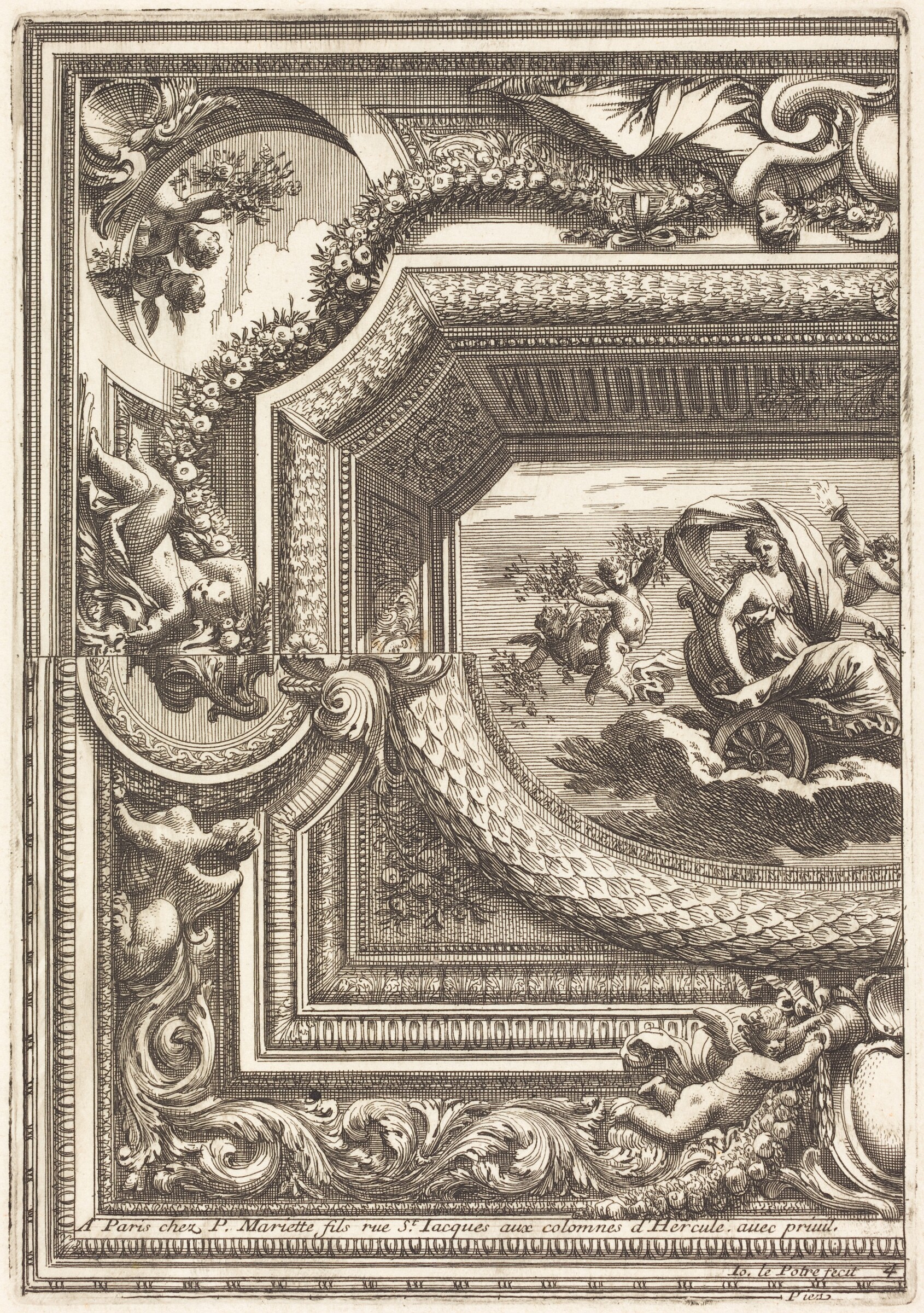 Quarts de plafons, Jean Lepautre