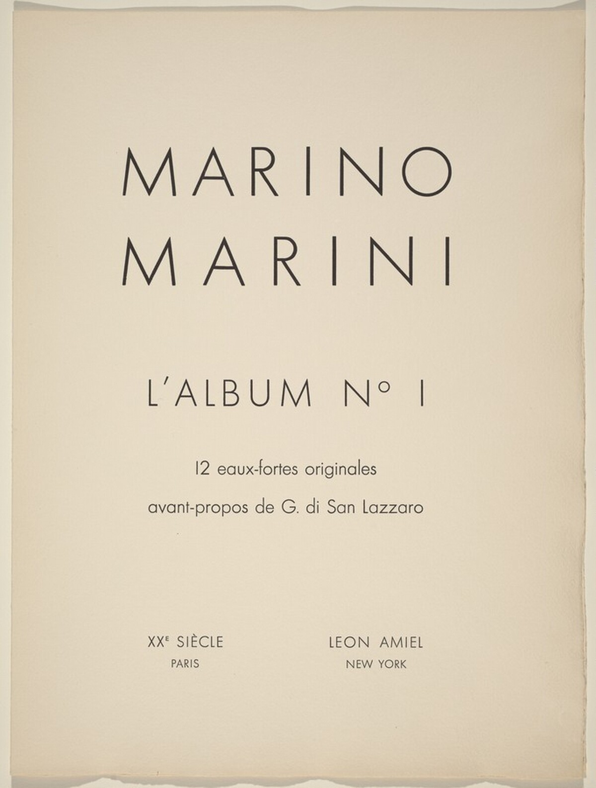 L'Album No. 1
