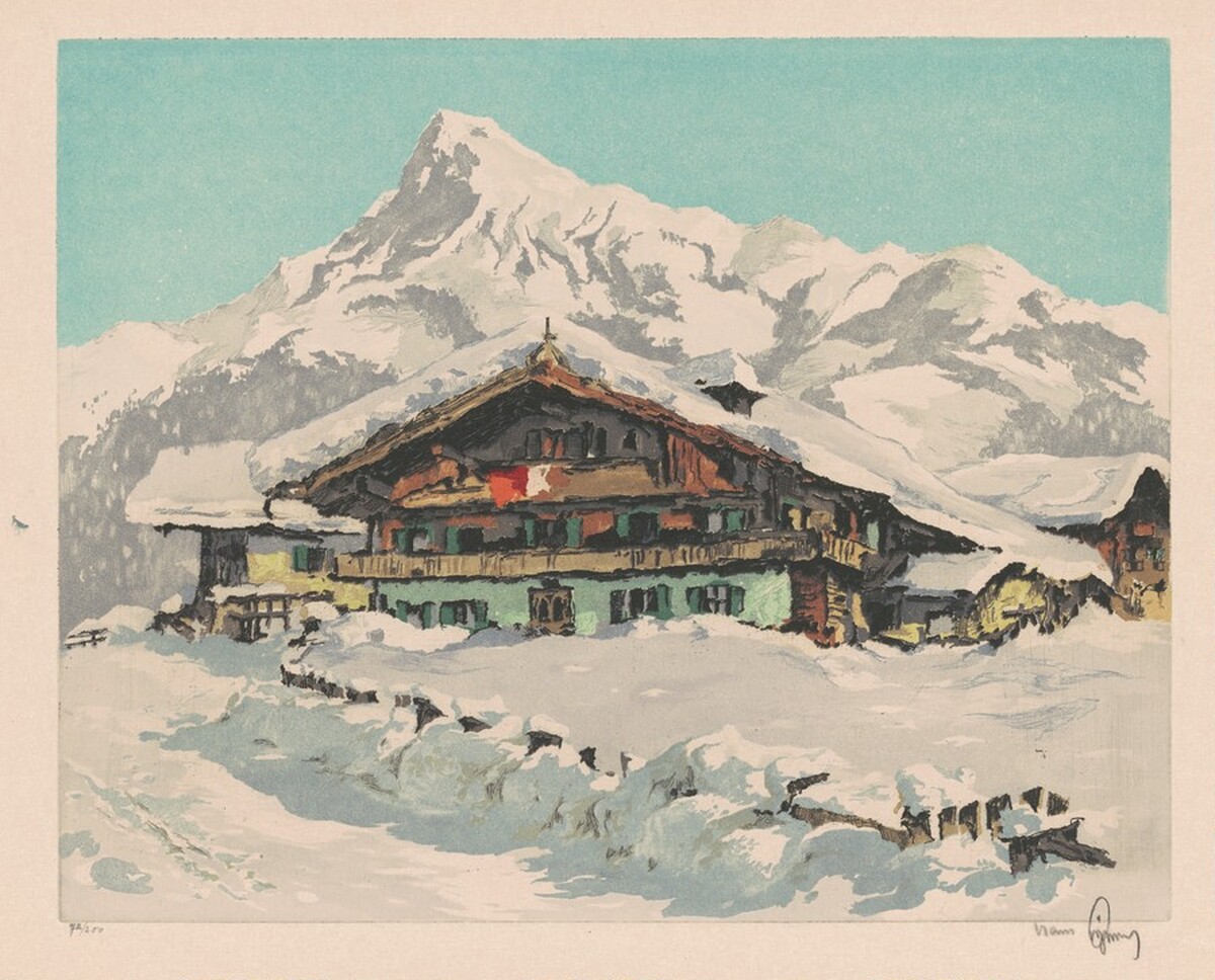Mountain Cottage at Kitzbühel Horn, Tyrol Alps