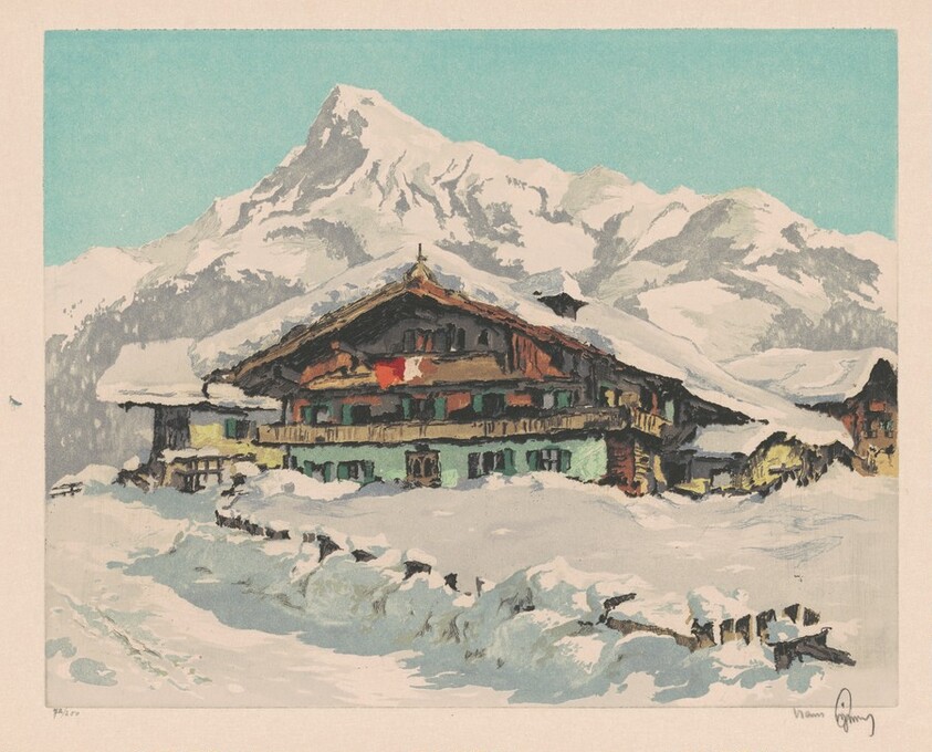 Mountain Cottage at Kitzbühel Horn, Tyrol Alps