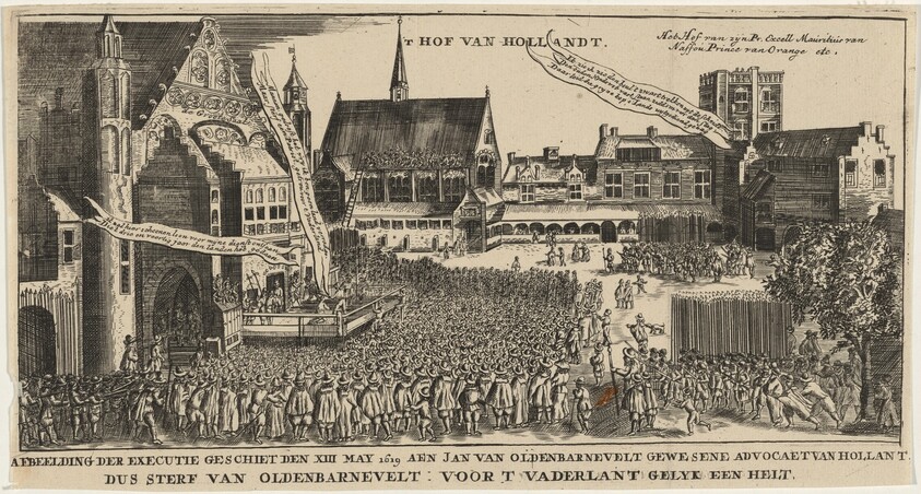 Execution of Johan van Oldenbarneveldt