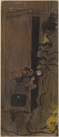 Study for "In the Street" (Dans la rue), Pierre Bonnard, c. 1900