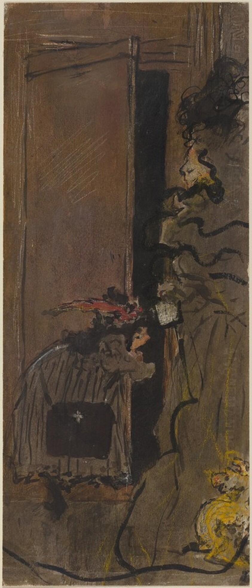 Study for "In the Street" (Dans la rue)