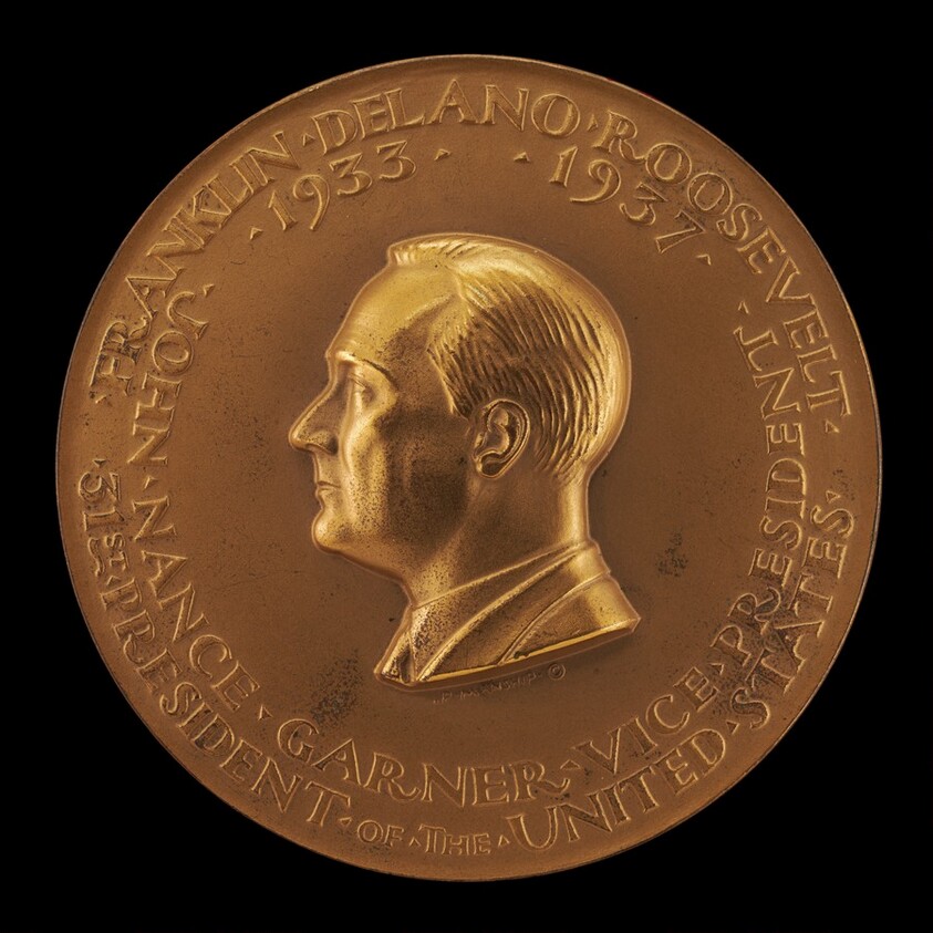 Franklin Delano Roosevelt Inaugural Medal [obverse]