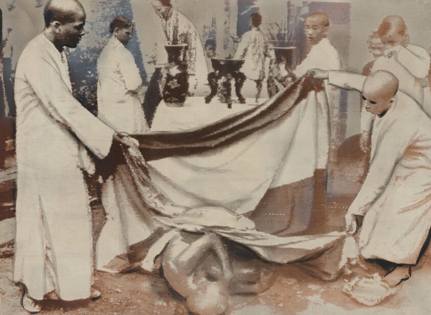 Title from caption on object: “A Saigon Monk's Fiery Death”