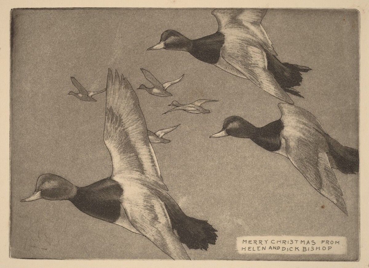 Christmas Card from Helen and Dick Bishop