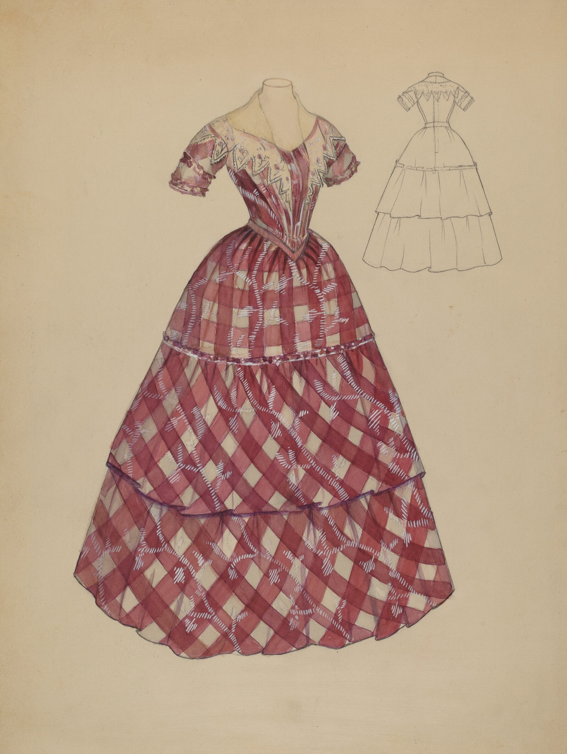 Dress, Nancy Crimi, c. 1936