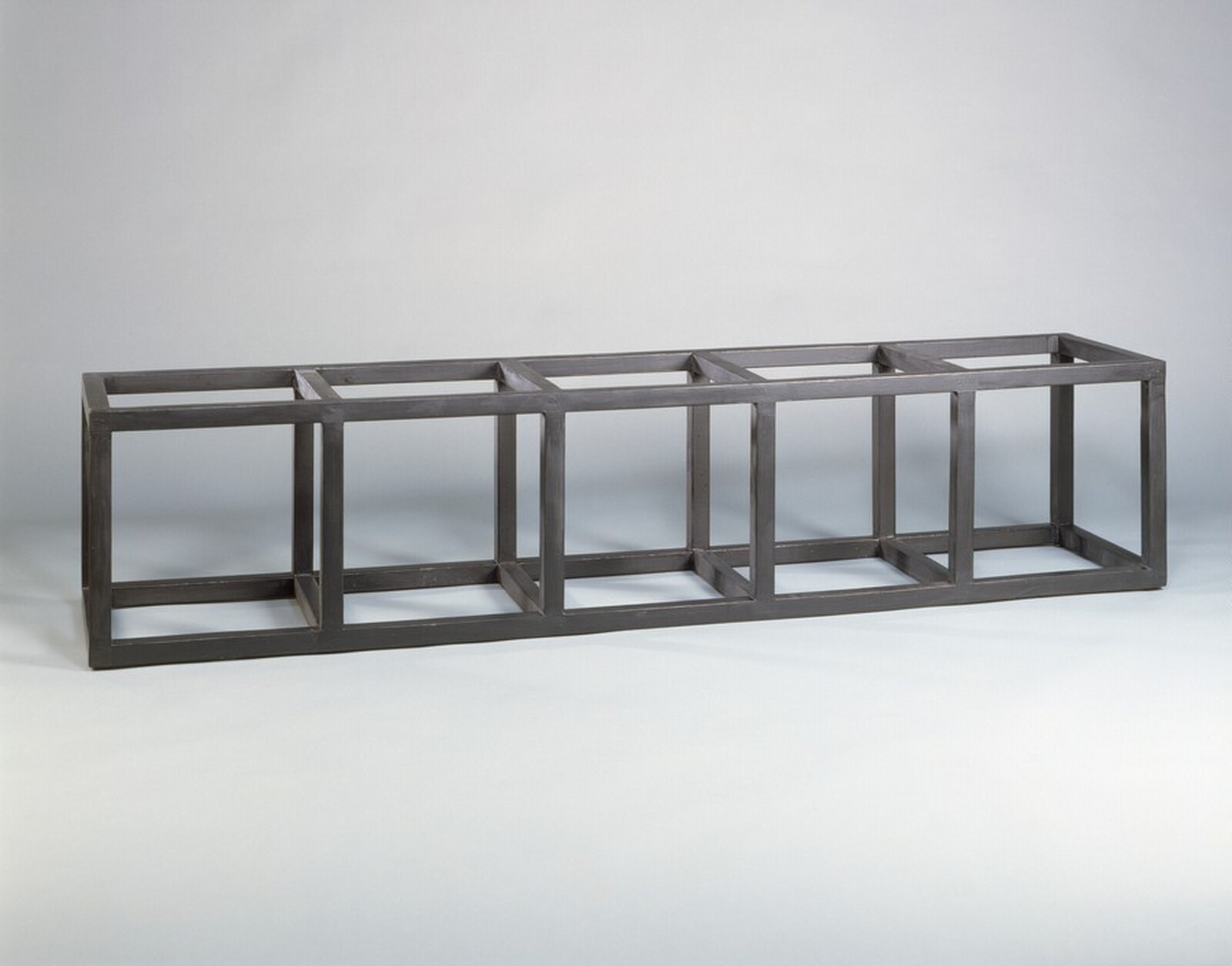 Floor Structure Black, Sol LeWitt, 1965