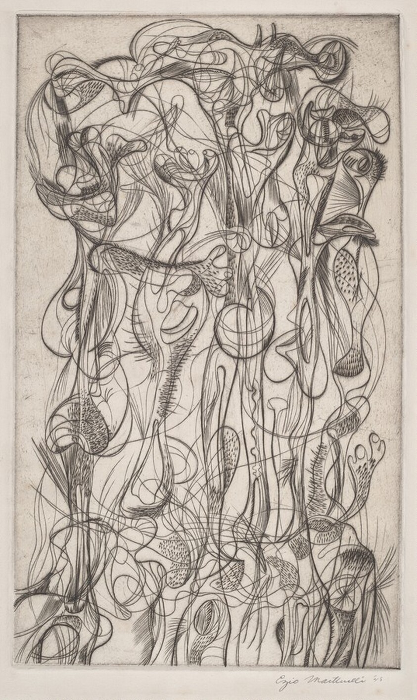 Untitled (Standing Figures)