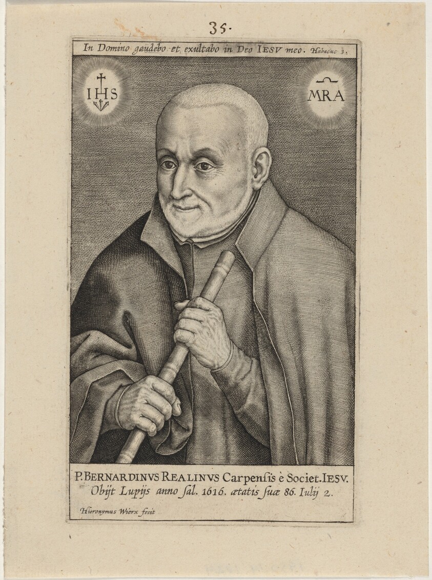 Bernardin Realinus, Jesuit Priest