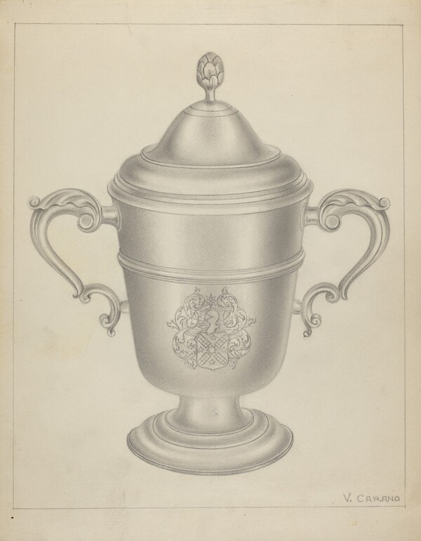 Silver Cup with Cover