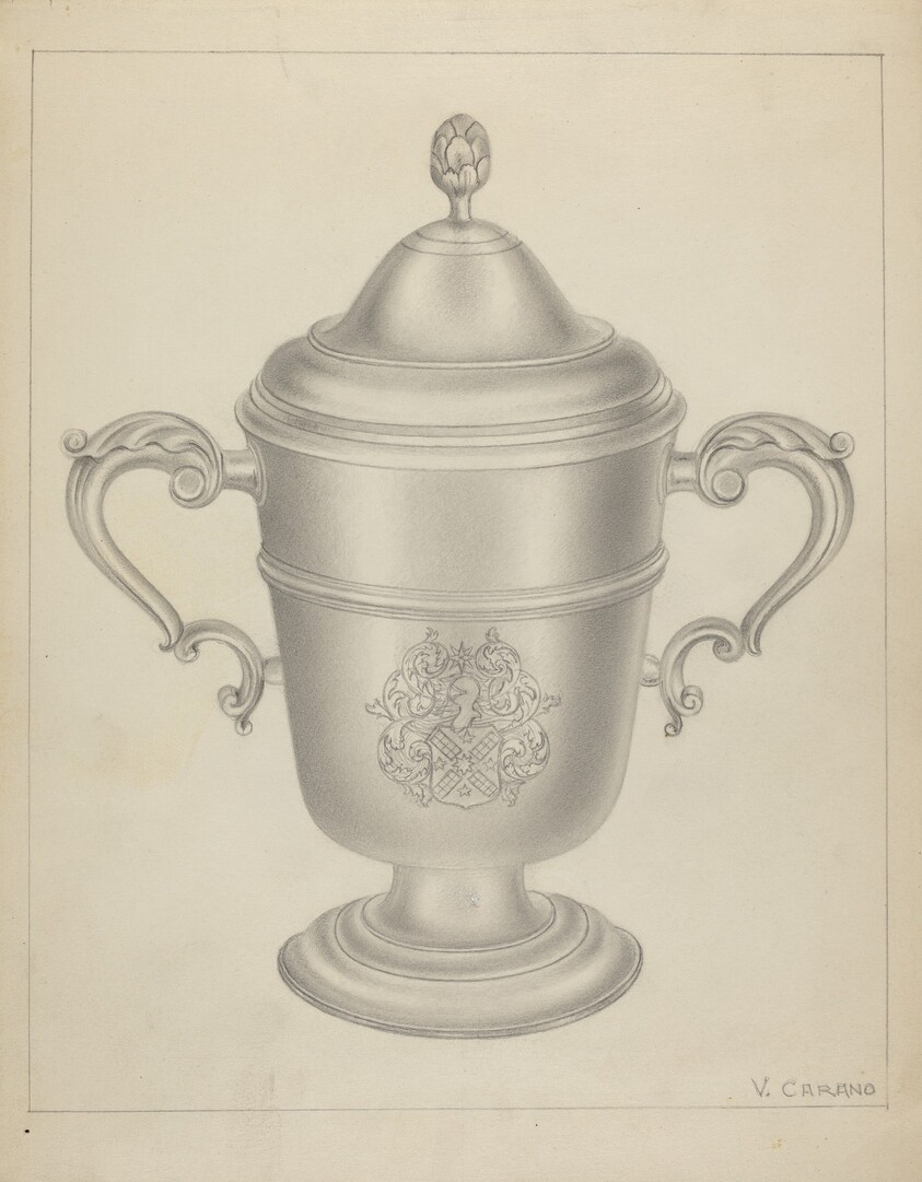 Silver Cup with Cover