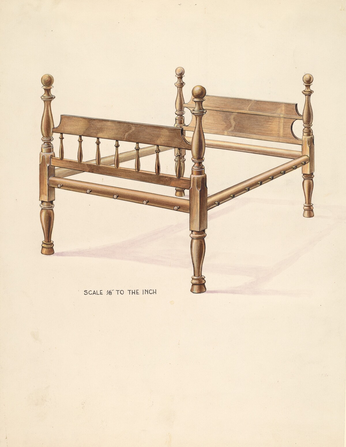 Bishop Hill: Bed