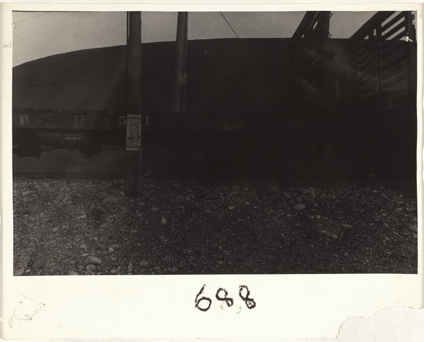 Railway car--Butte, Montana