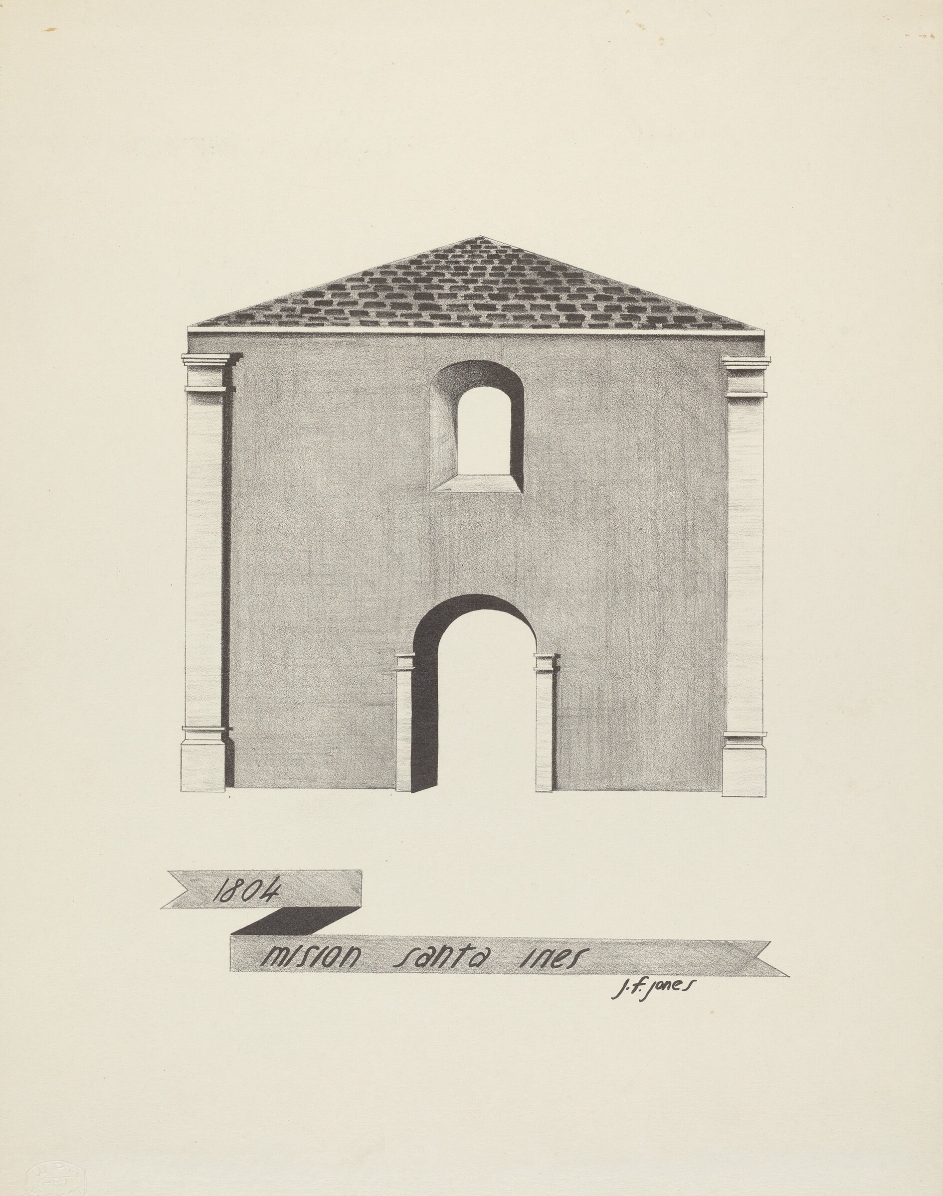 Mision Santa Ines, James Jones, 1935/1942