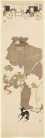 Promenade des Nourrices, Frise des Fiacres [second panel from right], Pierre Bonnard, 1899