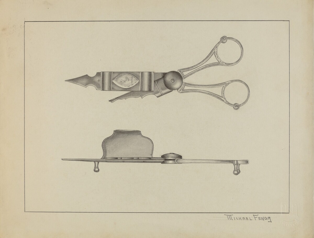 Silver Candle Snuffer