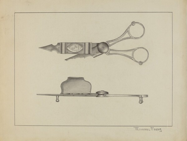 Silver Candle Snuffer