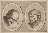 "Houte Klaes" and "Kommer-stoofs", Johannes and Lucas van Doetechum after Pieter Bruegel the Elder, c. 1564/1565