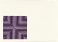 Delaware Crossing [color trial proof], Frank Stella, 1971