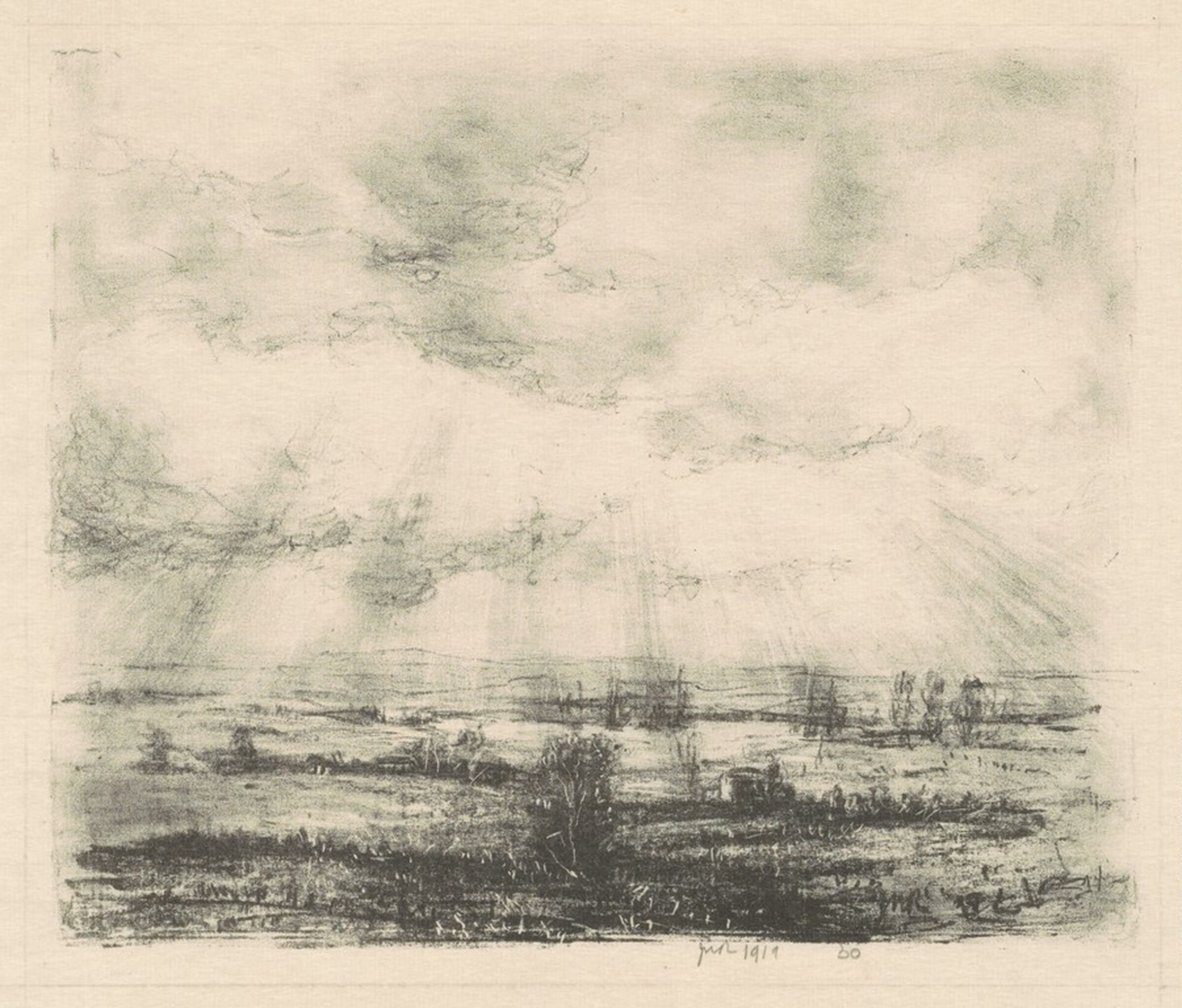 Jamaica Marshes, James N. Rosenberg, 1919