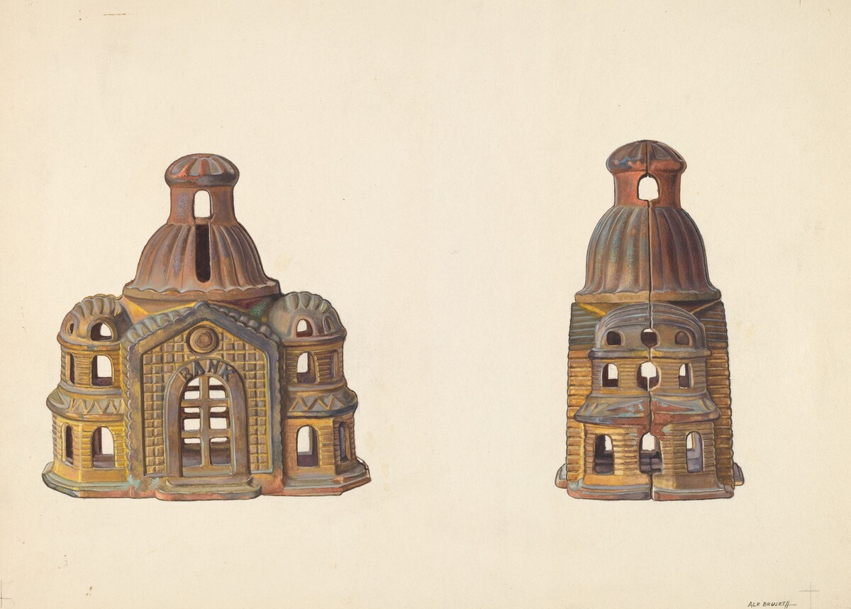 Toy Bank: "Bank Building"