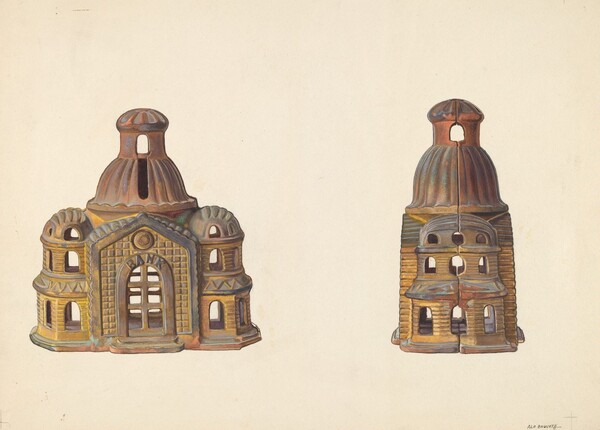 Toy Bank: "Bank Building"