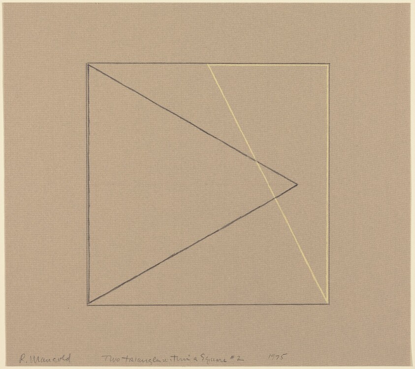 Two Triangles within a Square #2