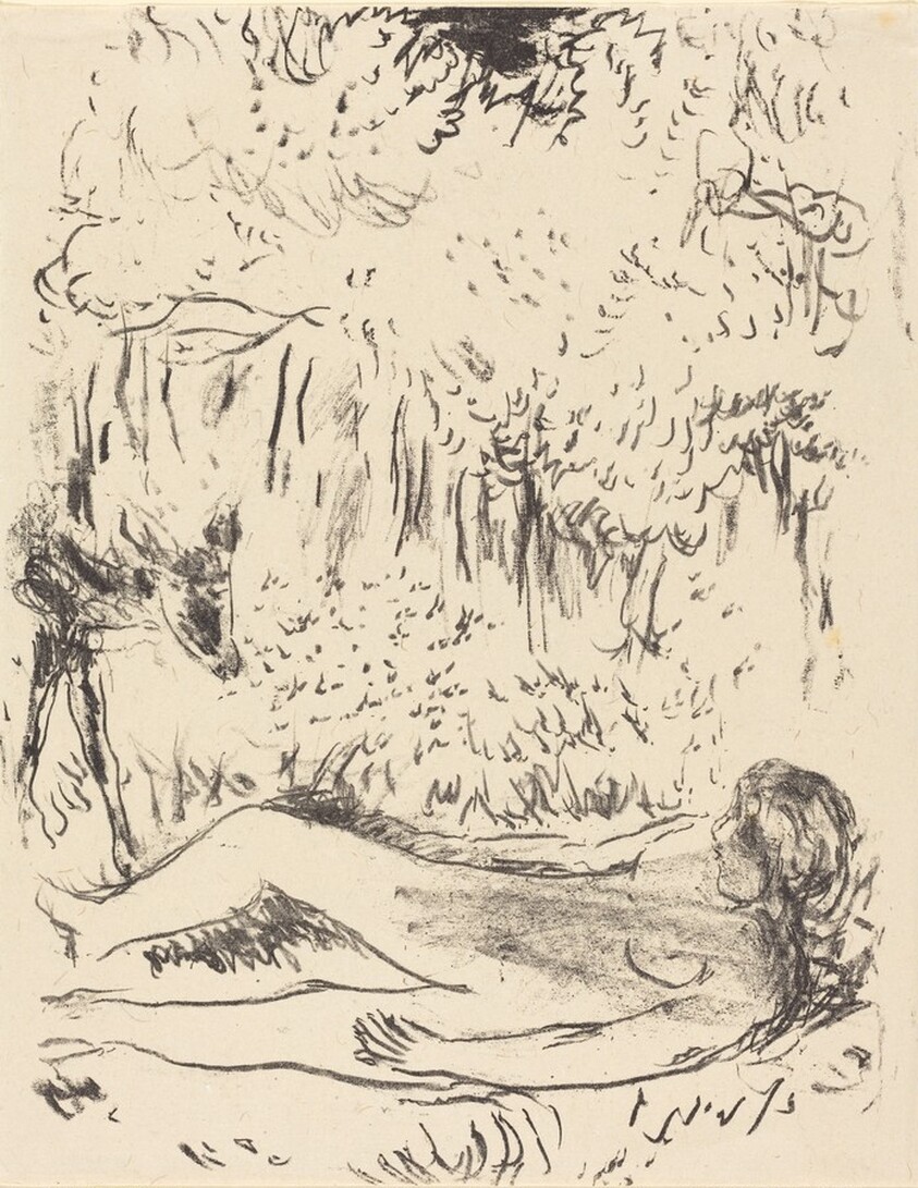 From "Le crepuscule des nymphes" (illustration, page 91)
