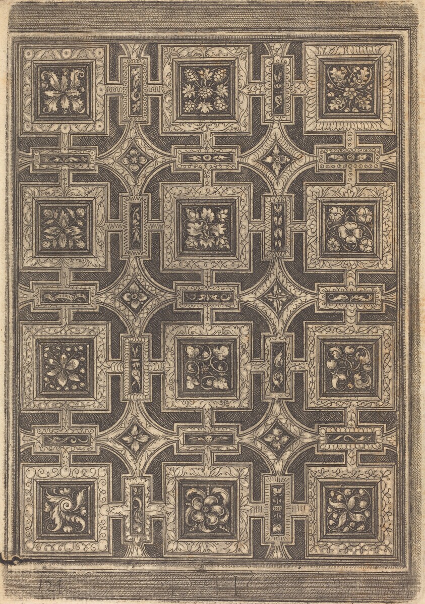 Ornamental Design for Coffered Ceiling