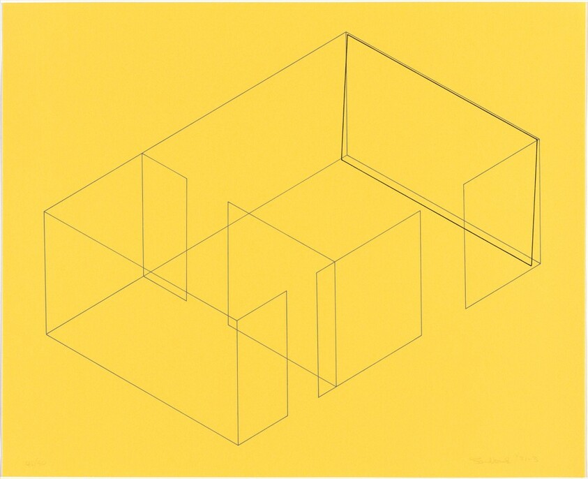 Untitled from Eight Variations for Galerie Heiner Friedrich (Acht Variationen für die Galerie Heiner Friedrich)