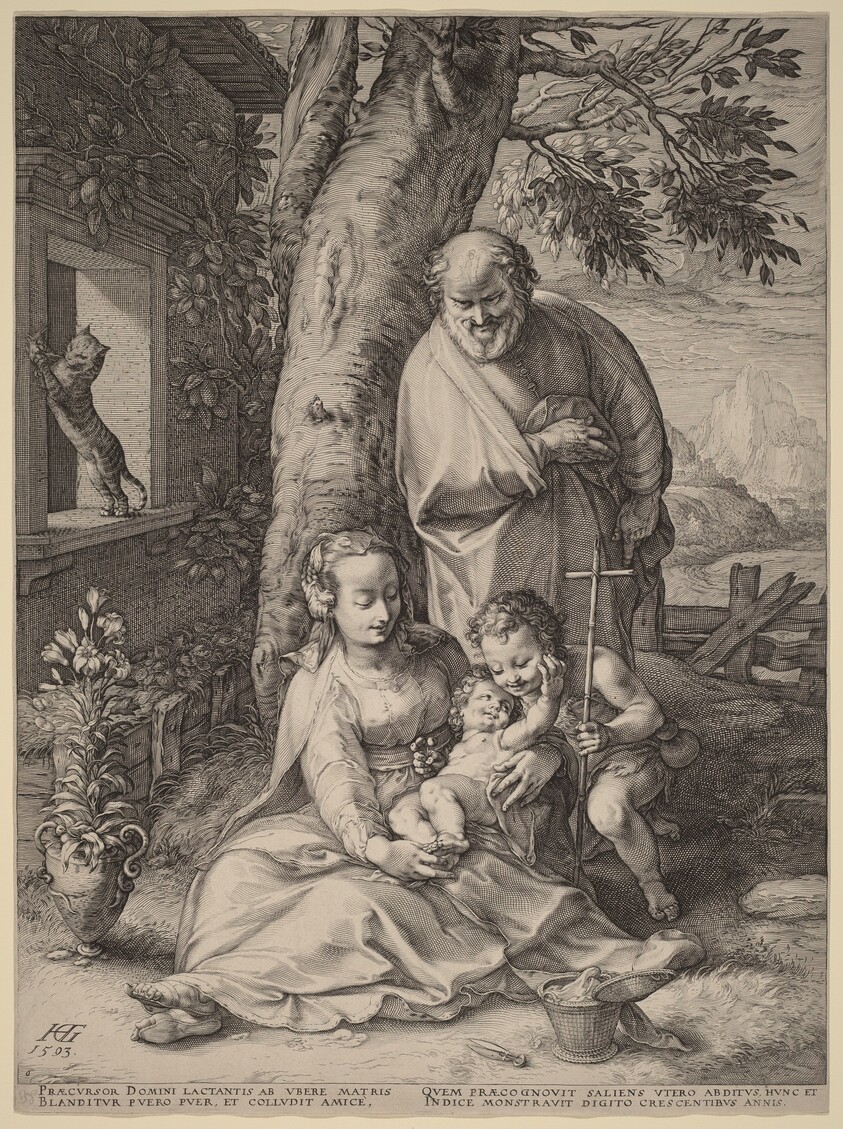 The Holy Family with the Infant John the Baptist