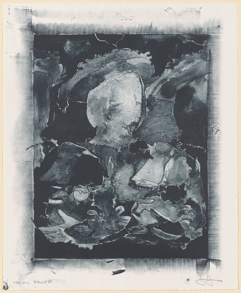 After Holbein (In Portfolio Artists against Torture) [trial proof]