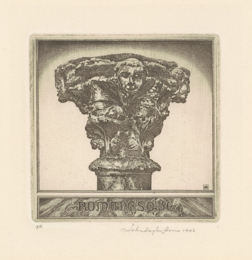 Portrait of a Romanesque Capital